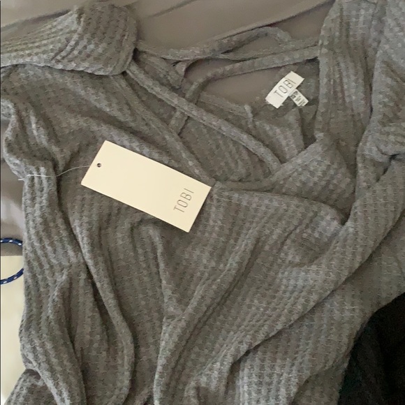 Tobi Swing Dress (Grey) - Picture 4 of 4